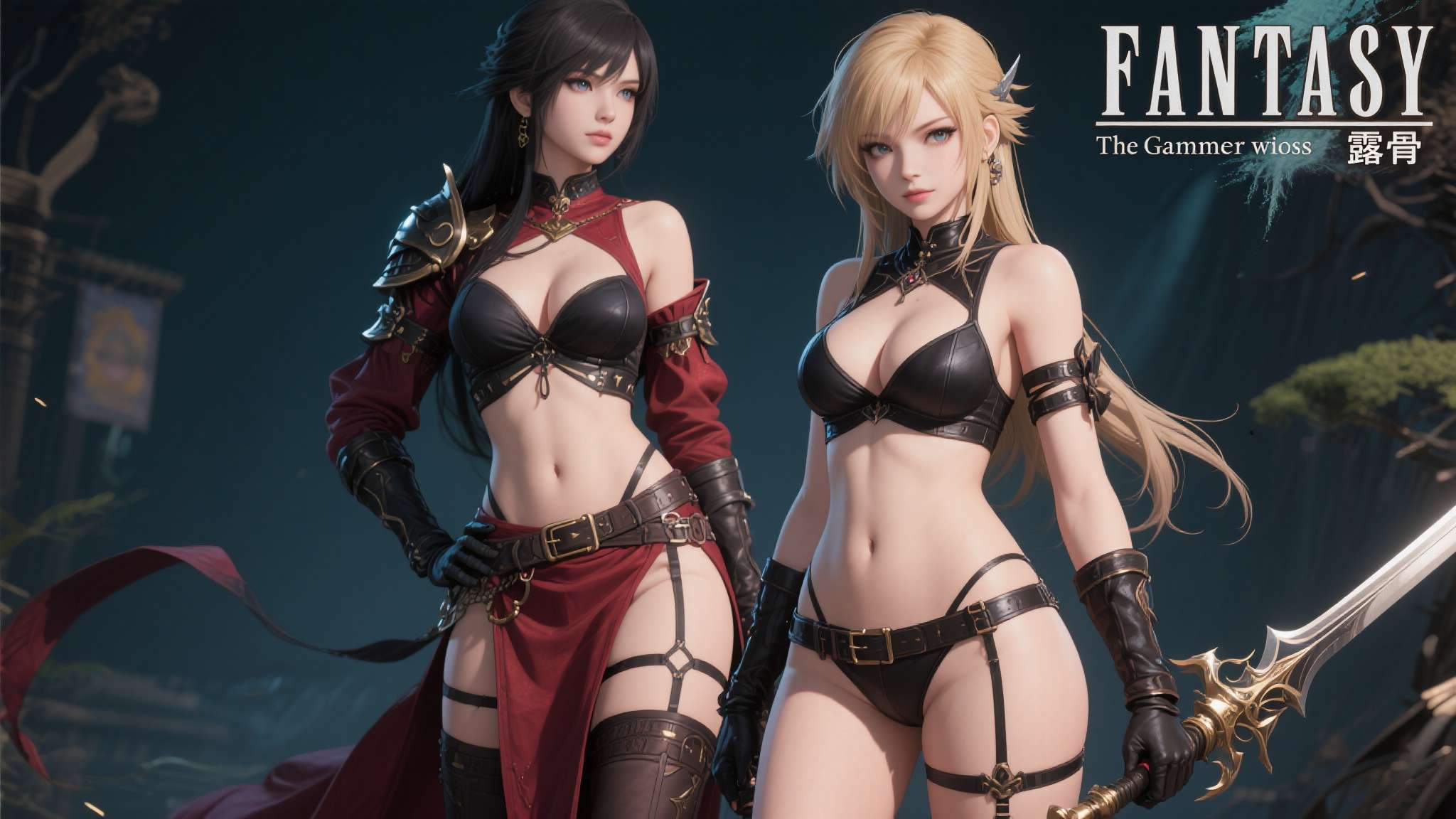 日本游戏《最终幻想》系列中的女性角色服装尺度同样不低，TheGamer几乎从未以